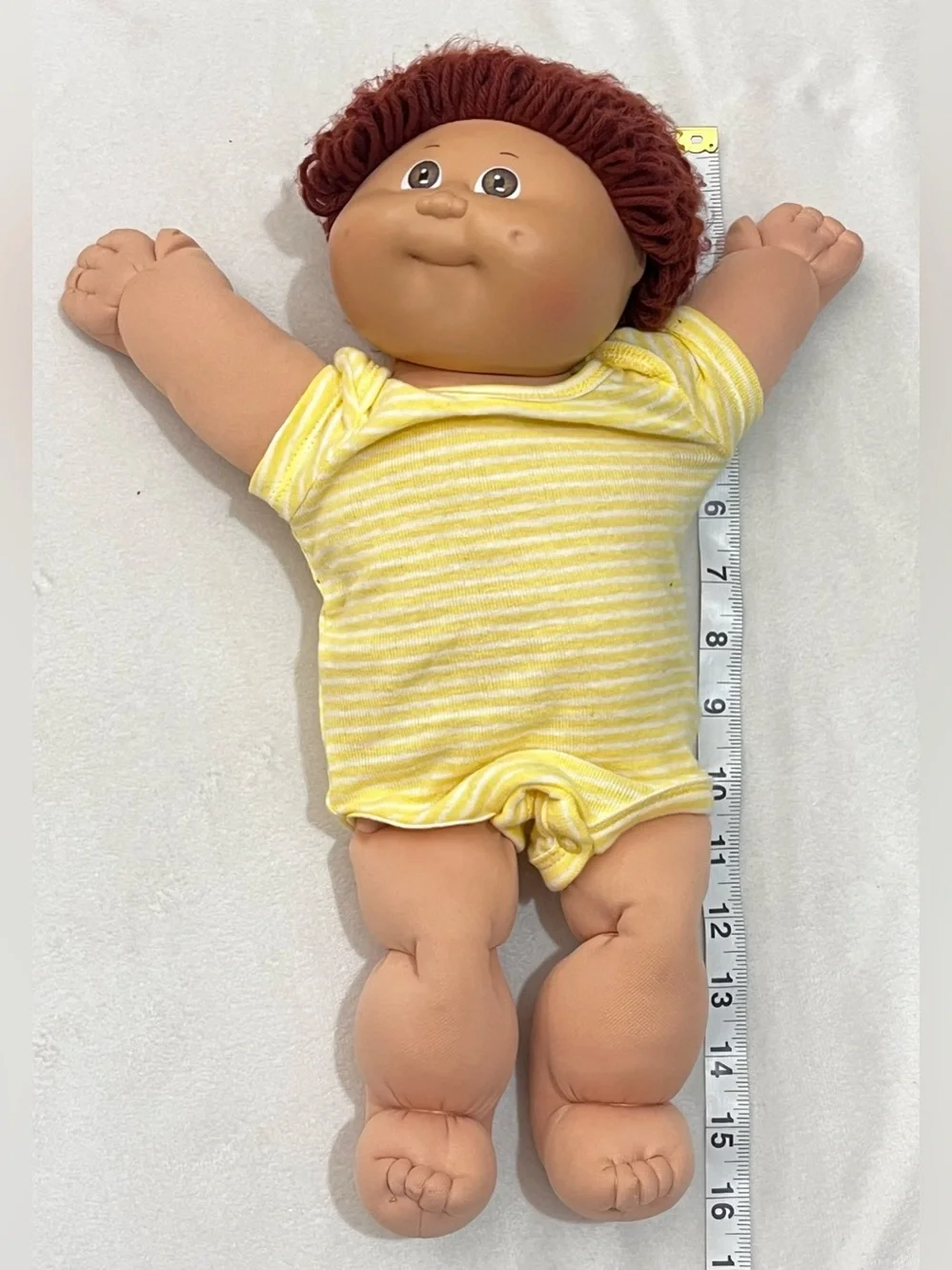 Vintage Cabbage Patch Doll Classic Soft-Body Curly Hair Boy 1978 1982